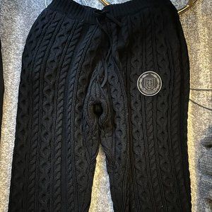 CABLE KNIT PANT